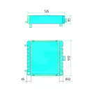 Hűtő Case IH 3399930R2, 3399930R1