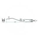 Rendsodró fog készlet Deutz-Fahr 52516504333 (630 mm x 94 mm - 10 db)