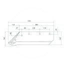 Orrbetétes ekevas készlet Fraugde 56034063017 (bal)