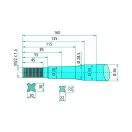 Homlokrakodó tüske Faucheux 43012002200 - 1200 mm
