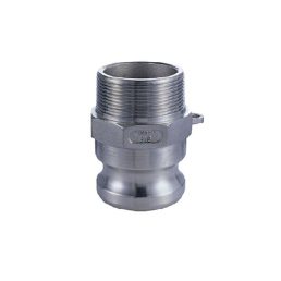   Camlock rozsdamentes acél V-elem külső menettel 1 1/2" - 1 1/2" menettel