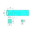 Homlokrakodó tüske Mailleux 43009800001 - 980 mm