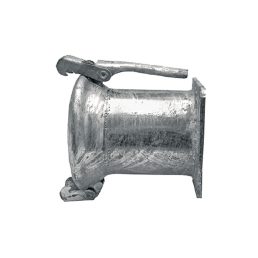   Olasz csatlakozó M-elem karimával 8" - 228 x 228 mm karimával