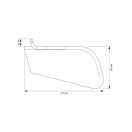 Megerősített termésfelfogó tálca Gregoire 838800032 (bal)