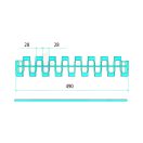 Láncszakasz kocsányeltávolító szalaghoz Braud 838820139