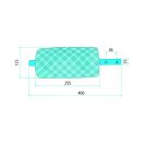 Hajlított hajtógörgő kis szüretelőfejhez Pellenc 838810061