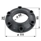 Csapágyház üreges tárcsához Accord AC495814