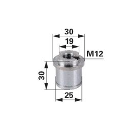 Csapágytengely lapátos tárcsához Amazone 965413, 955072