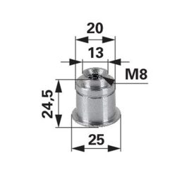 Csapágytengely Amazone 954958