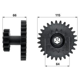 Kettős lengőkerék Nordsten 7000032380, 32380