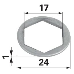 Hatlapú aljzat alátét Nordsten 7000026049, 26049