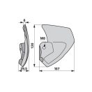 Vetőtárcsa jobb Gaspardo G19203980R, G19203980