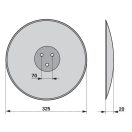 Vetőtárcsa Amazone 962292, 958445, 955070