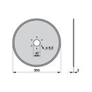 Vetőtárcsa Kuhn FLA2605B