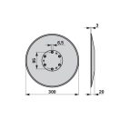 Vetőtárcsa Kverneland 495390, AC495390