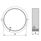 Kerek rosta Safental 00670926