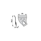 Sárkaparó bal Väderstad 466289