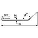 Magtakaró pálca rövid Amazone 952461