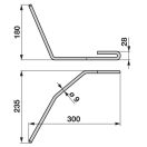 Magtakaró pálca bal Hassia 064202, 3537023, D064202