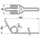 Magtakaró pálca Hassia 3537042, 054940
