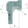 Préselhető csatlakozó 87010630 - PN 06 DKR 1/4" K