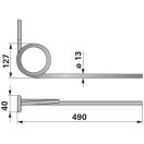Magtakaró pálca Horsch 0310081, 00310081