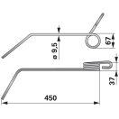 Magtakaró pálca jobb hátsó Kverneland 420860, AC420860