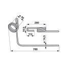 Magtakaró pálca Köckerling 900848