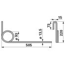 Magtakaró pálca Köckerling 501130