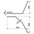 Magtakaró pálca jobb Lemken 3537022, D064203