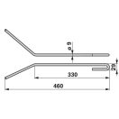 Magtakaró pálca bal Reform 301.520.147