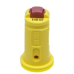   Albuz légbeszívásos, dupla, lapos szórású fúvóka 110° AVI-TWIN110-02