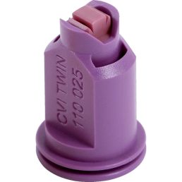   Albuz légbeszívásos, dupla, lapos szórású fúvóka 110° CVI-TWIN110-025