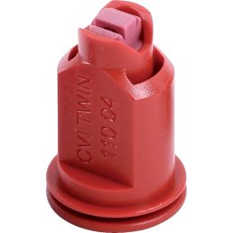   Albuz légbeszívásos, dupla, lapos szórású fúvóka 110° CVI-TWIN110-04