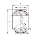 Gömbcsuklós csapágy Mac Power GE20FW (20 x 42 mm)