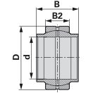 Gömbcsuklós csapágy INA/FAG GE40LO (40 x 62 mm)