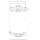 MANN FILTER Üzemanyagszűrő 565WK712.3 - Haulotte