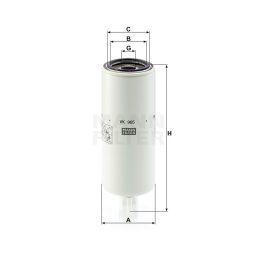 MANN FILTER Üzemanyagszűrő 565WK965 - Hitachi