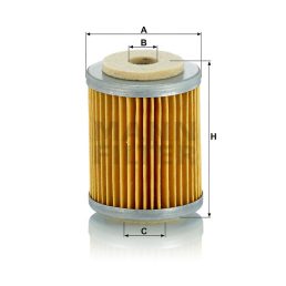 MANN FILTER Üzemanyagszűrő 565P609 - Holder