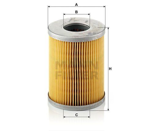 MANN FILTER Üzemanyagszűrő 565P824X - Hyster