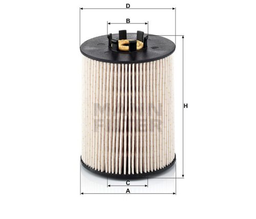 MANN FILTER Üzemanyagszűrő 565PU815X - Hürlimann