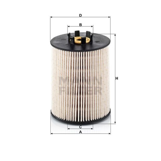 MANN FILTER Üzemanyagszűrő 565PU815X - Hürlimann