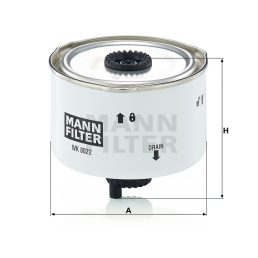MANN FILTER Üzemanyagszűrő 565WK8022X - Hürlimann