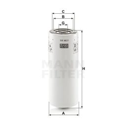 MANN FILTER Üzemanyagszűrő 565WK980.1 - Ingersoll-Rand