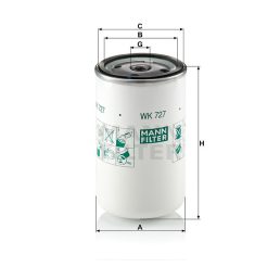 MANN FILTER Üzemanyagszűrő 565WK727 - JCB