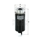 MANN FILTER Üzemanyagszűrő 565WK8170 - JCB