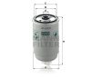 MANN FILTER Üzemanyagszűrő 565WK842.2 - JCB