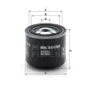 MANN FILTER Üzemanyagszűrő 565WK811.86 - Massey Ferguson