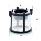 MANN FILTER Üzemanyagszűrő 565PU51X - Mercedes Benz