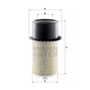 MANN FILTER levegőszűrő 565C21431 - Allis-Chalmers